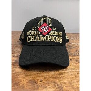 Washington Nationals OSFM New Era 39THIRTY 2019 World Series Champions Flex Hat